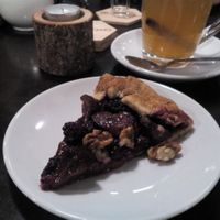 Vegan Galette cake. at Café Klášter in Napajedla