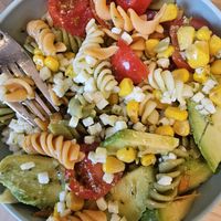 Veggie salad at LEVEL- Fresh Club in Santander