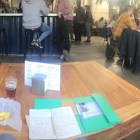 Panorama from the corner at La Fabrica de Hielo in Valencia