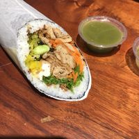 Inari tofu wrap  at Up Roll Cafe in Kailua