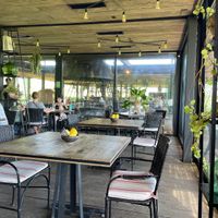 Inside of the restaurant   at Fuegos de Apalta in Santa Cruz