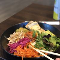 Vegan Bibimbap at Shinto in Alvsjo