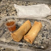 Spring rolls  at Loving Hut in Norcross