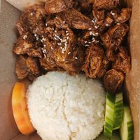 Sweet & sour island at Loving Hut in Norcross