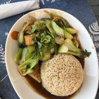 Tofu and Bok Choy   at Loving Hut in Norcross