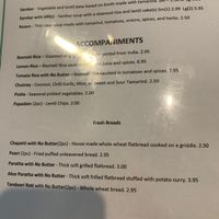 Vegan menu 3 at Brahma Bull in Fresno