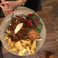 Veganer Dönerteller at Försters in Berlin