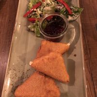 Fried cheese at Försters in Berlin