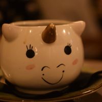 cute unicorn mug 😍 at Försters in Berlin