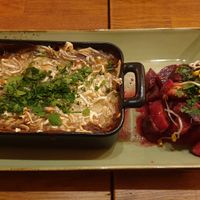 Wild mushroom lasagna at Försters in Berlin