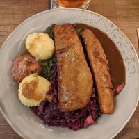 Fake duck - not so tasty. at Försters in Berlin