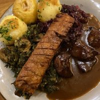 Vegan duck  at Försters in Berlin