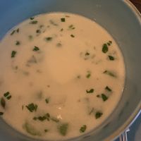Spargelsuppe  at Försters in Berlin