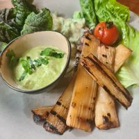 Grilled Asparagus - so good! at Försters in Berlin