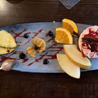 Strawberry tiramisu: fake tiramisu, sad! at Försters in Berlin