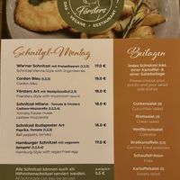   at Försters in Berlin