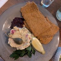 Soy schnitzel at Försters in Berlin