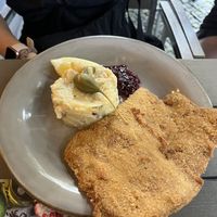 soy schnitzel vienna style   at Försters in Berlin