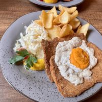 Hamburger Schnitzel (Only Mondays)  at Försters in Berlin