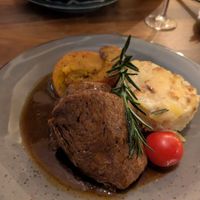Chestnuts in liver style at Försters in Berlin