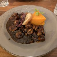 Chestnuts liver style at Försters in Berlin