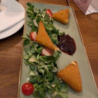 Cheese wedges (excellent but pricey) at Försters in Berlin