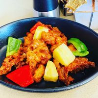 Sweet and sour soy ‘beef' at S Kitchen in Pasay City