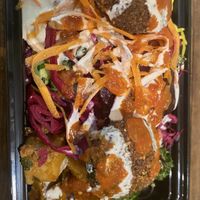 The hi box regular tray  at Hibox in London