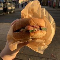 Lunch roll (Dec 2020) at Go Go Beets in Edinburgh