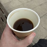 Coffee  at Go Go Beets in Edinburgh