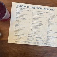 Blueberry-lavender Iced Tea at Manny's in San Francisco