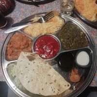 Royal Thali at Veggie India in Nijmegen