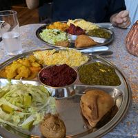 Tikka Masala Thali at Veggie India in Nijmegen