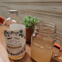 Kombucha Citrus, Coriander, Ginger at Lekka Burger in New York City