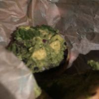 Guacamole burger(
Only Guacamole ,
Cilantro Only ,
No Jalapenos ,
No Hatch Chili Sauce ,No Radishes ,
No Lettuce ,No Tomato)  at Lekka Burger in New York City