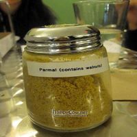 Peace o'Pie parmat seasoning at Peace o' Pie in Allston