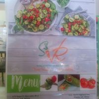 Menu at Soul Vegetarian - South in Atlanta