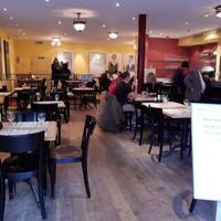 Interior at Spaghetti Factory in Bern