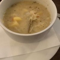 Sauerkraut soup at Vegalite in Brno