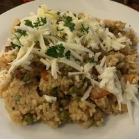 Vegan risotto  at Vegalite in Brno