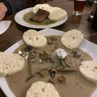 Gulasch und Klöße  at Vegalite in Brno