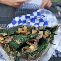 Plant Power Crepe at Café Crêpe in Big Bear Lake
