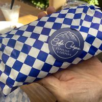 Plant powered vegan crepe  at Café Crêpe in Big Bear Lake