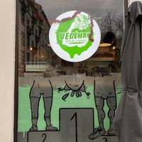 Shop window at Végéman in Strasbourg