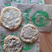 Yummy vegan cookies! at Végéman in Strasbourg