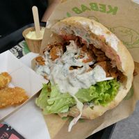 Vegan Kebab at Végéman in Strasbourg
