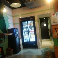 Cold drinks display at Végéman in Strasbourg
