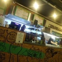 Counter at Végéman in Strasbourg