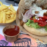 Kebab at Végéman in Strasbourg