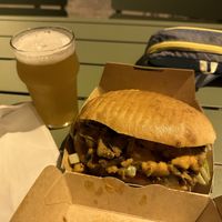Nighttime kebab  at Végéman in Strasbourg